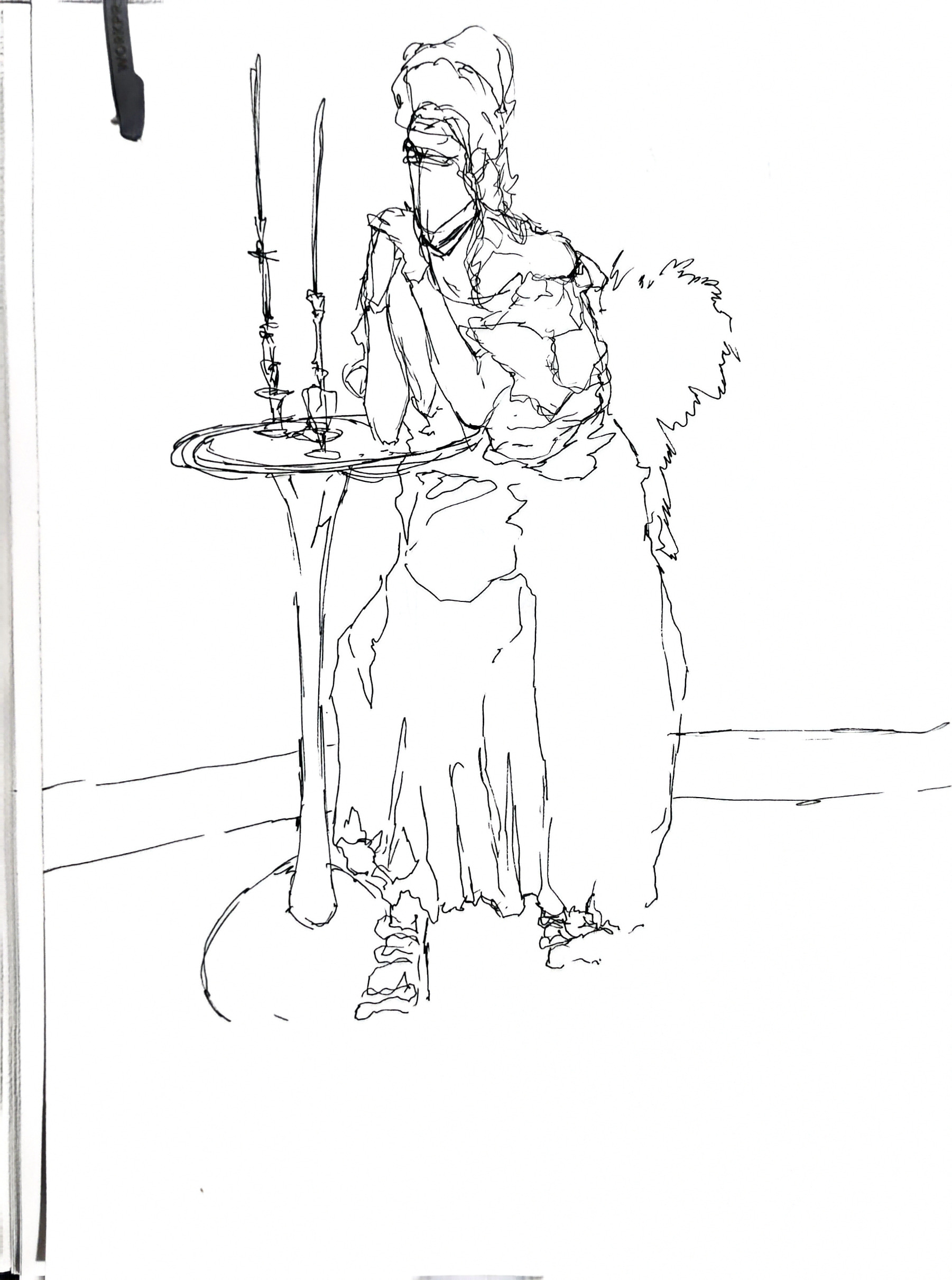 Sketch — Zeeshan Ahmad